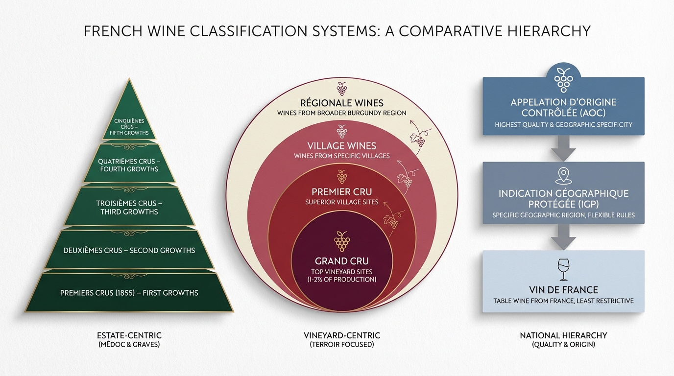 Terraced Syrah vineyards on the steep granite slopes of the northern Rhone Valley