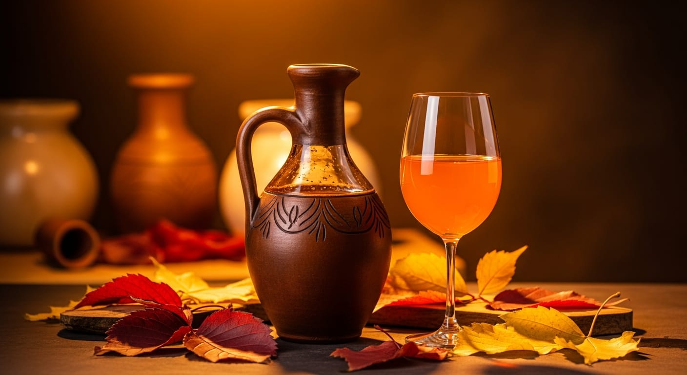 Jura vineyards in the French mountains