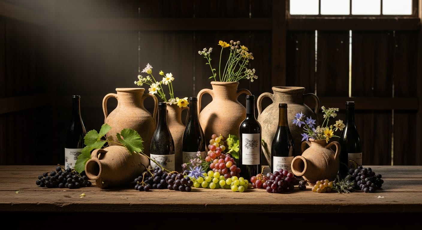 French wine cooperative cellar